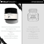 Blisque – Pure Himalayan Organic Shilajit Resin Supplement | Authentic and Natural | Golden Grade A | Contains Fulvic Acid and Trace Minerals | 60 Grams