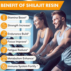 Shilajit Resin, Shilajit for Men & Women, Shilajit Organic - 600mg Potency Gold Grade, with 85+ Trace Minerals, Fulvic & Humic Acid, 100 Serving, 2 Jar