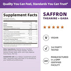 Lukaree 10-in-1 Saffron Gummies Supplements for Mood, Focus & Eye Support with L-Theanine 200mg, GABA, Ashwagandha, Lutein, Zeaxanthin & Astaxanthin, Sugar Free, Vegan, Berry Flavor, 60 Count