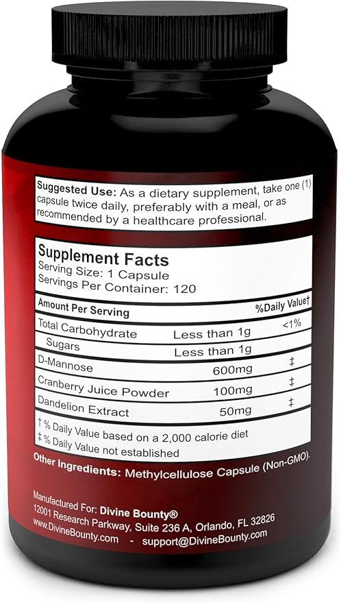 D-Mannose & Acetyl L-Carnitine Bundle