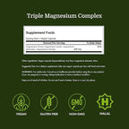 Swanson Triple Magnesium Complex - 100 Capsules, 400mg Each