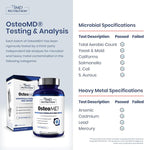 1MD Nutrition OsteoMD for Comprehensive Support - Supplement for Women and Men - Promote Density w/Vitamin D - Hydroxyapatite w/Vitamin D3 & K2-90 Capsules