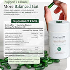 momentM Equilibrium 3-in-1 Probiotics for Women & Men Digestive Health, Prebiotics and Probiotics for Women with HOWARU Strains, Postbiotics & Fennel for Bloat & Gut Health,12.5B CFU, 30 Capsules