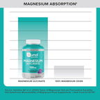Qunol Magnesium Glycinate Gummies, 120mg of Magnesium Glycinate, High Absorption, Mixed Berry, 90 Count (Pack of 1)
