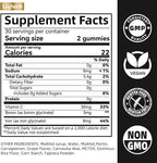 8mg Iron Supplement Gummies for Women & Men, with Boron & Vitamin C, Energy & Immune System Supports, Cognitive & Bone Health, Delicious Grape Flavor, Vegan, Non-GMO, Gluten Free, 60