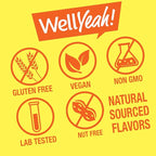 WellYeah Vitamin B12 Gummies for Kids - Boost Energy, Improve Brain Function, and Strengthen Immune System - Non-GMO, Gluten-Free - Great Tasting Berry Flavor - Easy to Chew - 60 Gummies