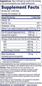 TheraTears Omega 3 Supplement, 1200mg, 90 ct (Pack of 1)
