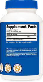 Nutricost Melatonin 20mg, 240 Capsules, Non-GMO & Gluten Free