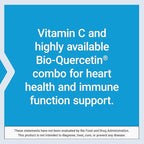Life Extension Vitamin C and Bio-Quercetin®,Cardiovascular Health Supplement,Immune Support,Highly absorbable,quercetin,Vitamin C,Gluten Free,Non-GMO,Vegetarian,250 Tablets,(Pack of 2)