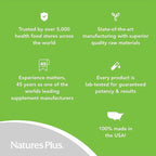 NaturesPlus PABA - 1000 mg, 60 Sustained Release Tablets - Skin Health Support Supplement - Promotes Energy & Digestive Wellness - Gluten Free - 60 Servings