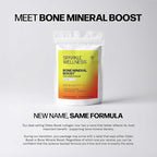 Sparkle Wellness FORTIBONE Bioactive Collagen Peptides | Collagen Powder Supplement with Nutra C Buffered Vitamin C for Bone Health | Bone Mineral Boost (No Flavor) [30 Serves]