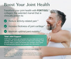ALGAECAL Collagen - 4 Clinically-Supported Peptides VERISOL®, FORTIGEL®, UC-II®, FORTIBONE®, Anti-Aging Hydrolyzed Collagen Powder, 60 Servings, Made in USA