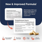 MitoActivator MAX - BioCopper1 Cu1 (Cunermuspir) 2.0mg Maximum Strength Bioavailable Copper - Mitochondrial NAD+ ATP Booster, Anti-Aging, Anti-Graying, Tick Immune Support - 60ct