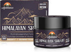 600mg Shilajit Pure Himalayan Organic Shilajit Resin - Himalayan Shilajit Resin with Organic Ayurvedic Blend in High Potency for Energy, Strength & Immunity, Pack of 4