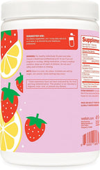 Wellah L-Glutamine Strawberry Lemonade Flavored (50 Servings) - 5g L-Glutamine Per Serving, Sweetened with Stevia