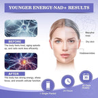 NAD Supplement 1000mg Synergistic Blend with Nicotinamide Riboside, PQQ & Resveratrol - Premium Anti-Aging Supplement for Cellular Energy, Mental Clarity and Longevity (30 Packets)