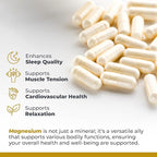 Premier Research Labs Magnesium Glycinate Supplement - Pure Magnesium, High Absorption, Supports Sleep Quality, Chelated, Vegan, Third Party Tested, Premier Energy Support - 90 Capsules