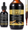 Shilajit Pure Himalayan Resin Drops - Organic Shilajit Resin Liquid Gold Supplement with 85+ Trace Minerals, Supports Energy, Immunity & Overall Wellness - for Men & Women - 2 Fl Oz