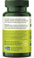 Banyan Botanicals I Sleep Soundly–Organic Deep Sleep Supplement –Natural Melatonin-Free Sleep Aid for Relaxation & Nighttime Tension–with Ashwagandha,Valerian & Chamomile-90 Tablets-USDA Organic