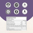 NuBest Sleep Xtra | Supports Healthy Sleep for Adults | Vitamin B6, Melatonin, Ashwagandha, Chamomile, Valerian & More - Non Habit-Forming | 60 Vegan Capsules |1 Month Supply