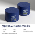 BodyHealth PerfectAmino - BCAA and EAA Powder for Pre and Post Workout - Amino Acid Energy Drink for Men and Women to Support Lean Muscle and Recovery - Lemon Lime - 20 Servings