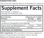 DMG 125 mg with Folate and Methyl B12