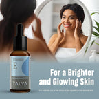 TALYA Vitamin E Liquid Drops 0.34 fl.oz | Bone, Joint, Heart Health | for Scars & Skin | Glass Bottle with Dropper | Supplement, Non-GMO, Vegan
