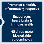 Life Extension Curcumin Elite™ Turmeric Extract, 500 mg, curcuminoids, turmerones, Fenugreek, Inflammation Health Support, Heart & Immune Support, Gluten-Free, Non-GMO, Vegetarian, 30 Capsules