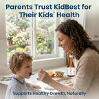 Kidbest Multivitamin Syrup for Kids 3-13 Years – Liquid Formula with 20 Nutrients for Appetite, Immunity, and Growth – Tasty Daily Vitamins for Stronger Kids | Toddler multivitamin for kids|200ml