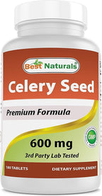 Best Naturals Celery Seed 600 Mg & Alpha Lipoic Acid 600 mg