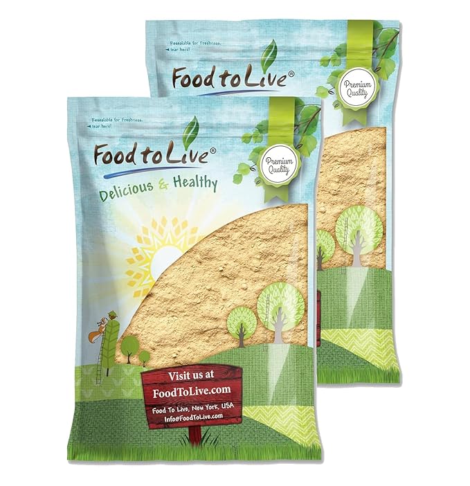 Food to Live Yellow Maca Powder, 16 Pounds – Raw Ground Maca Root, Vegan, Kosher, Keto, Non-Gelatinized, Bulk, Rich in Vitamin C