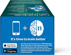 NEURIVA Brain + Eye Supplement for Memory, Focus & Concentration with Lutein & Vitamins A C E and Zinc for Eye Health & Zeaxanthin to Filter Blue Light, 30ct Capsules, (Pack of 2)