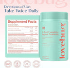 Lovebug V-Best Vaginal Probiotics - 90 Billion CFU Womens Probiotic for PH Balance, Urinary Tract Health, BV & Odor, Probiotics for Women with Lactobacillus Acidophilus, Rhamnosus GG, Reuteri - 60 Ct