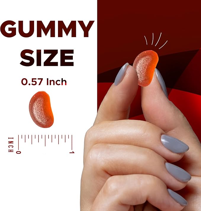Vitamatic Sugar Free Vitamin A 25000 IU Gummies (Retinyl Palmitate) - Natural Strawberry Flavor - 120 Pectin Based Gummies (1 Bottle)