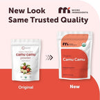 Micro Ingredients Organic Camu Camu Powder, 12 oz | Freshly Harvested Berry Source | Source of Naturally Occurring Vitamin C | Non-GMO, Vegan Friendly