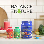 Balance of Nature Whole Food Supplement with Fruit and Vegetable Ingredients for Women, Men, and Kids - 90 Capsules, 3 Sets