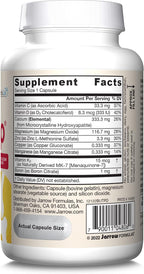 Jarrow Formulas BoneUp Three Per Day for Bone Density and Skeletal Nutrition, Includes Vitamin D3, K2 (as MK-7) and Calcium, 90 Capsules, 30 Day Supply