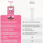 GOJOY NATURALS Prenatal Gummies with Choline & DHA - Preconception, Pregnancy & Postnatal Vitamins for Women - Choline 250mg + DHA 150mg - Vegan, Sugar-Free, Non-GMO