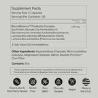 SecondKind Postbiotics Gut Health Supplement – Bloating Relief, Gut Health – Microbiome + Immune Support with BiomeBalance™ – 1000x More Active Ingredients Than Pre & Probiotics – 60 Capsules