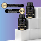 LAMIVIT Plant-Based Iodine Supplement for Thyroid Support – Natural Sea Kelp (Laminaria) Iodine Source – 150 mcg Iodine per Capsule – Non-GMO, Vegan, Made in EU – 60 Capsules
