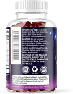 Elderberry Gummies - 3X Strength Black Elderberry Immune Support Gummy with Vitamin C, D3 and Zinc for Kids & Adults, Immune Health Support Supplement Gummy, Black Elder Berry Vitamins - 120 Gummies