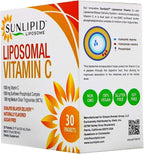 SunLipid Liposomal Vitamin C with MCT Oil, 30 Packets, 0.17 fl oz (5 ml) Each