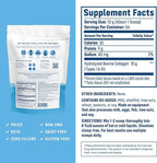 NativePath Collagen Peptides Protein - Hydrolyzed Type 1 & 3 Collagen Powder for Skin, Hair, Nails - 19.8 oz (56 Servings)
