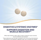 Nature's Way Mega-Zyme, Pancreatic & Systemic Enzymes*, Relieves Occasional Muscle Soreness Due to Overexertion and Exercise,* Digestive Support*, 200 Tablets (Packaging May Vary)
