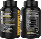 Digestive Enzymes for Men and Women - Enzymes Best for Gut Health & Digestive Health - Ultra Digestive Enzymes May Ease Constipation, Bloating & Gas - Mealtime Discomfort- All Diets - 60 CT
