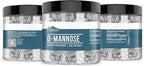 Earthborn Elements D-Mannose 200 Capsules, Pure & Undiluted, No Additives