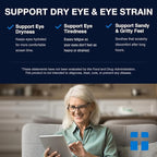 Opti + AREDS 2 Supplements | Vision & Eye Health Supplements for Adults | Includes Lutein, Zeaxanthin, Zinc, and Vitamin C for Macular Support* | 90 Softgels / 45 Servings