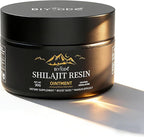 Himalayan Pure Shilajit Resin 600mg 50 Servings with Fulvic Acid & 85+ Trace Minerals Vegan Non-GMO Energy Supplement for Men & Women Ancient Ayurvedic Formula