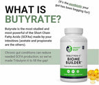 Healthy Gut Tributyrin-X | Most Bioavailable Butyrate Supplement for Gut Health & Leaky Gut Support | 99% Pure w/Zero Odor | 90 Softgels