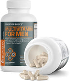 Bronson Multivitamin for Men All-in-One Daily Coverage Formula Key Vitamins, Minerals & Herbs to Support Men's Health, 60 Capsules